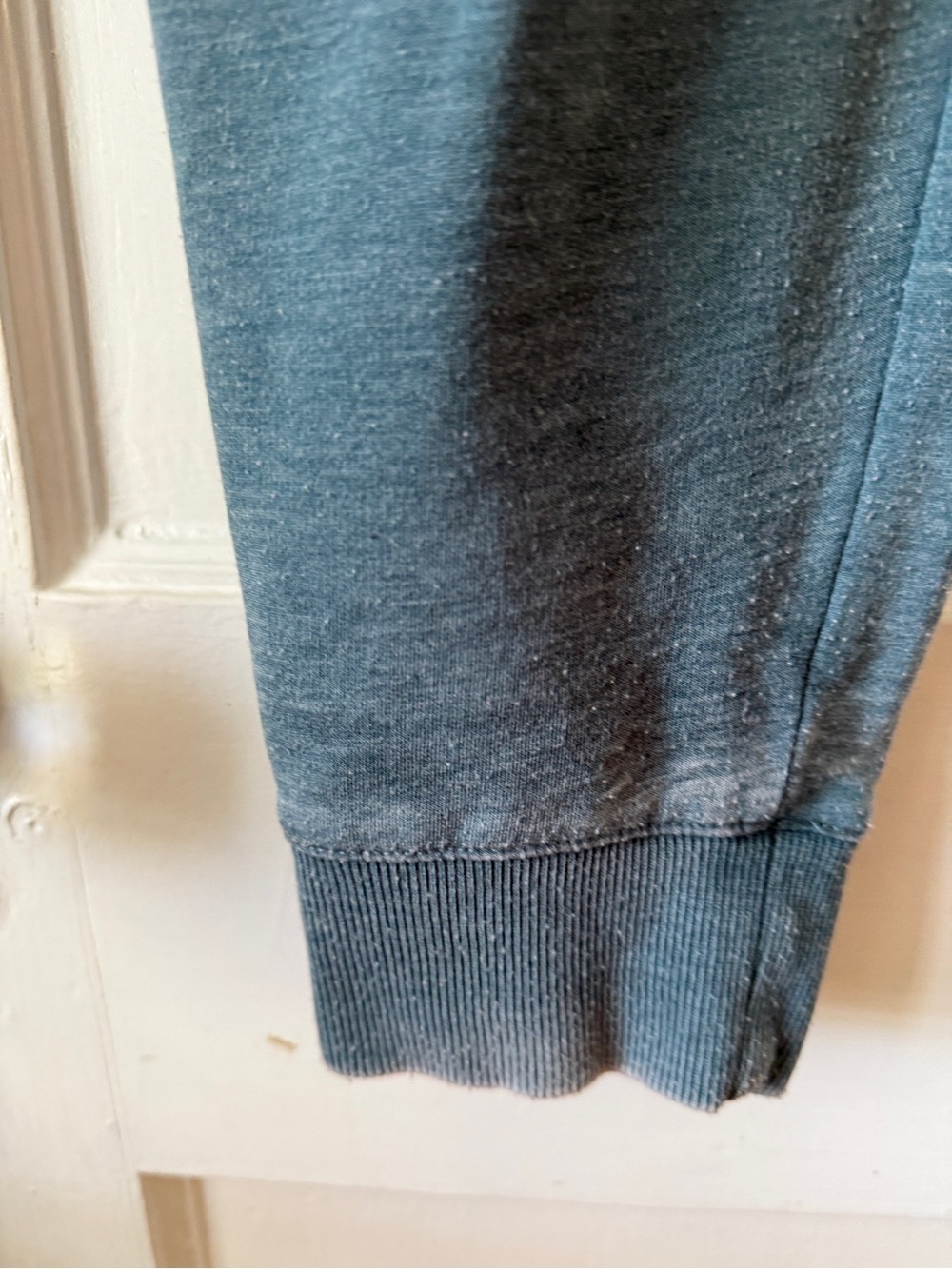 Jane & Delancey Slate Blue Drawstring Joggers - Picture 3 of 11